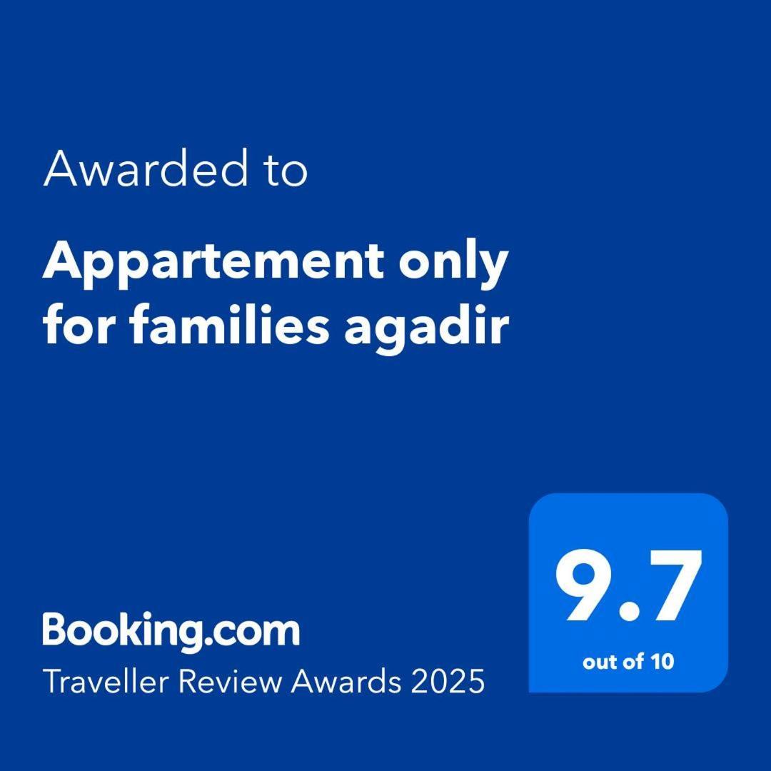 Appartement Only For Families Agadir Buitenkant foto